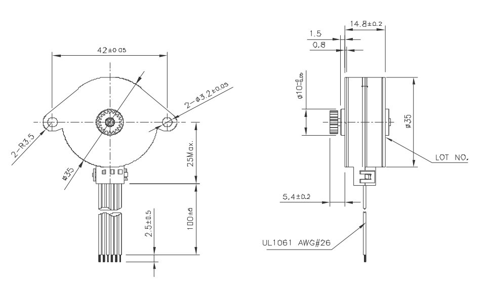 OT-SM35P-363步进电机|微型打印机电机|照片打印机电机|微型马达-28多多电机 OT-SM35P-363步进电机|微型打印机电机|照片打印机电机|微型马达-28多多电机